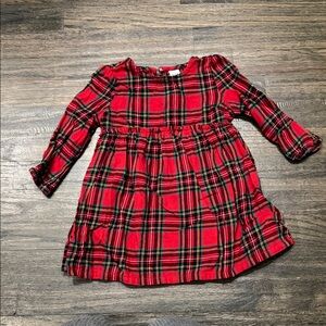 Old Navy-Plaid Red Kids Dress